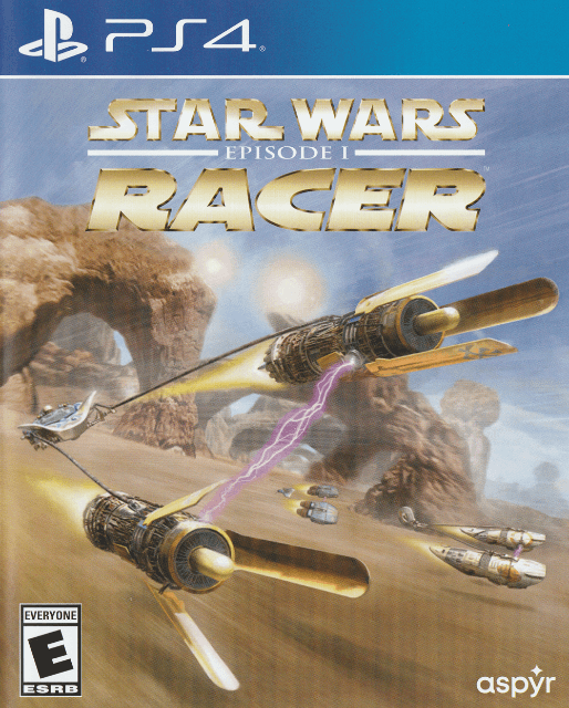 Star Wars Episode 1 Racer box art for Playstation 4